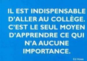 man parler maim pu du colege
