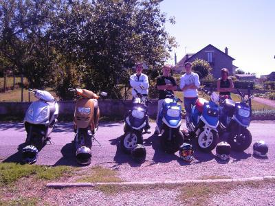 scoot de la bande